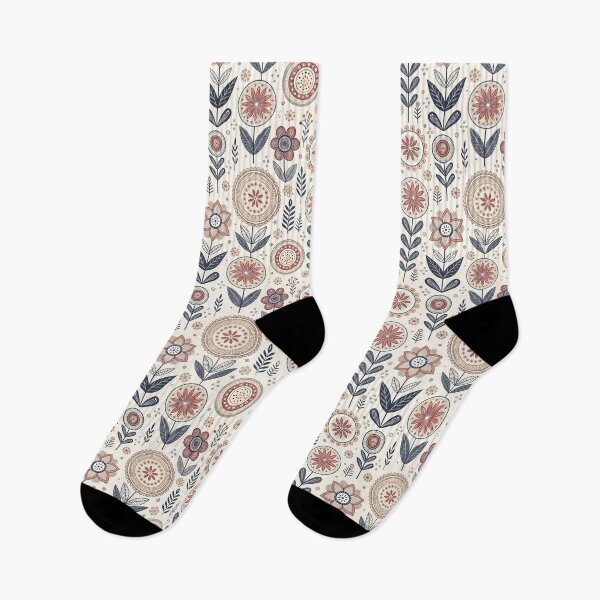 Item preview, Nordic Floral Filler Symbols | Scandinavian Folk designed and sold by Shuga-Design.