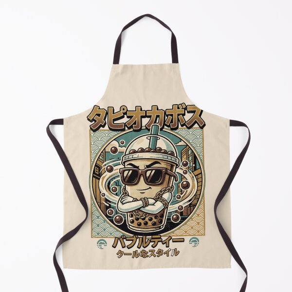 Item preview, Tapioca Boss Cool Boba Tea Art designed and sold by Moo7shop.