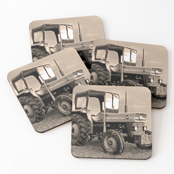 Item preview, Vintage tractor sepia designed and sold by Stephen Jarman.