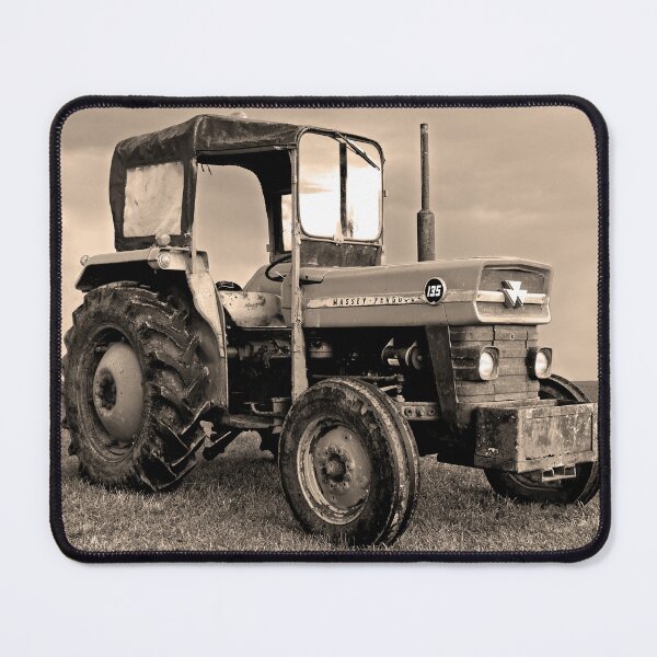Item preview, Vintage tractor sepia designed and sold by Stephen Jarman.