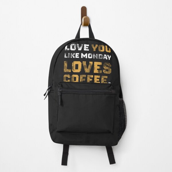 Item preview, Love You Like Monday Loves Coffee | funny, sarcastic, valentine designed and sold by MeanType.