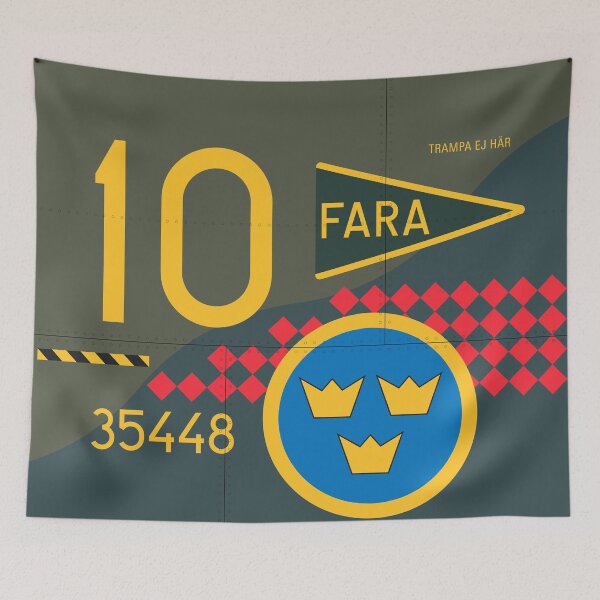 Item preview, Sweden J 35 Draken Aircraft Markings designed and sold by VoodooCircus.