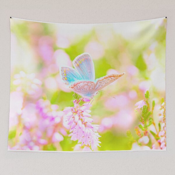 Item preview, Heather Field and Butterfly on Sunny Day Nature designed and sold by Artycom.