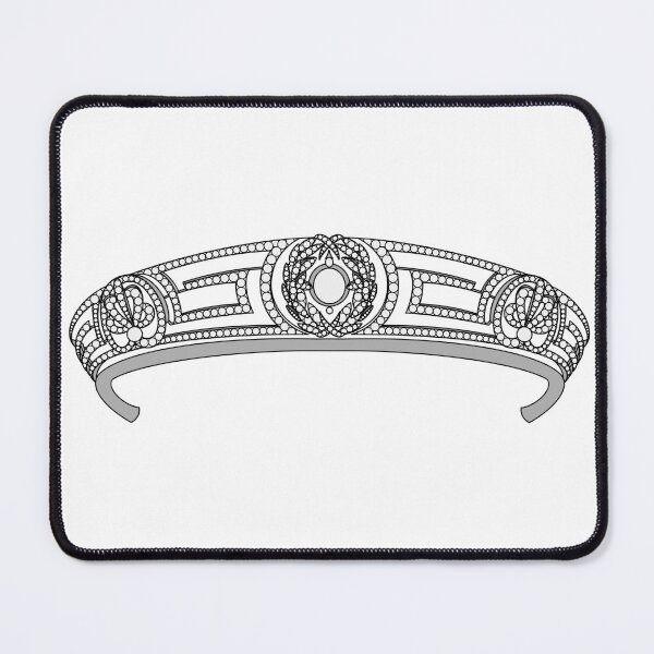 Item preview, Princess Andrew of Greece Meander Tiara designed and sold by FreeOrca.