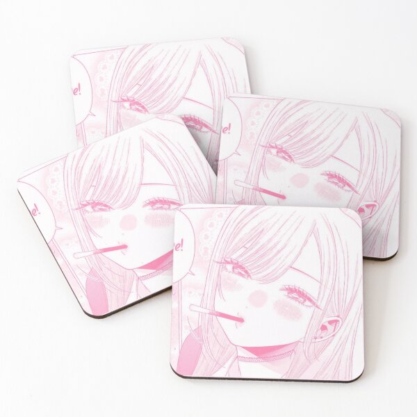 Item preview, pink Marin anime girl sticker designed and sold by inainart.