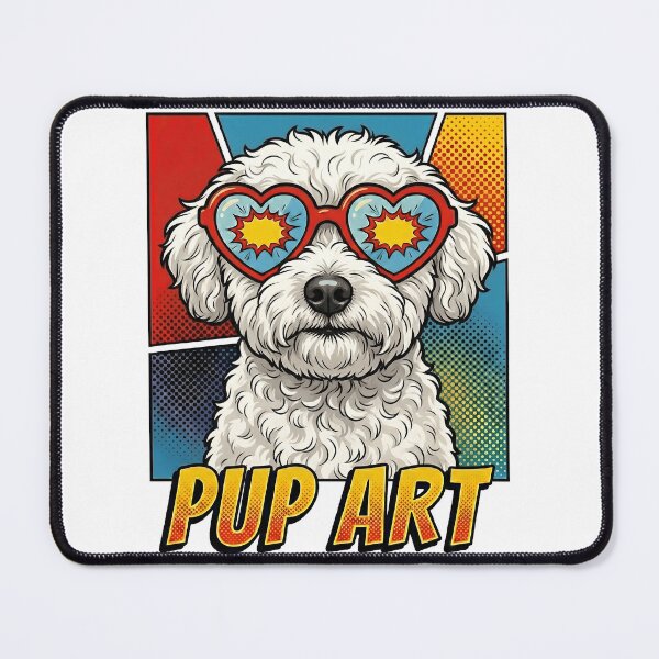 Item preview, Pop Art Bolognese Retro Dog designed and sold by k3rstman1.