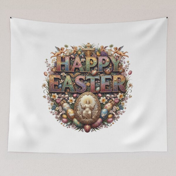 Item preview, HAPPY EASTER designed and sold by likbatonboot.