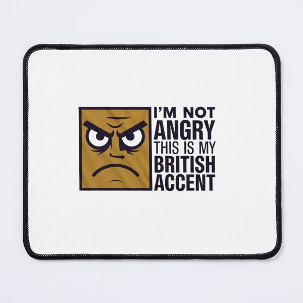 Item preview, British accent joke designed and sold by Mega _Tronus .