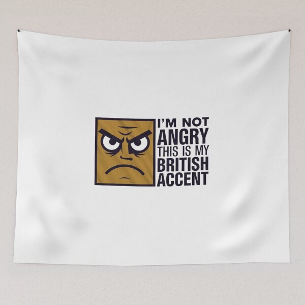 Item preview, British accent joke  designed and sold by Mega _Tronus .