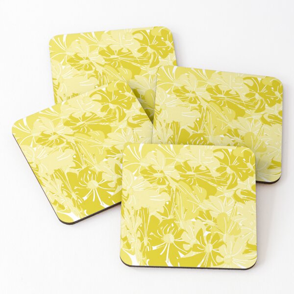 Item preview, Vibrant Yellow Floral Pattern designed and sold by Nature  Nblossom.
