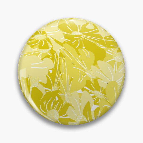 Item preview, Vibrant Yellow Floral Pattern designed and sold by Nature  Nblossom.