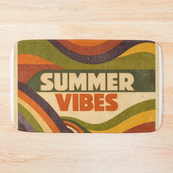 Item preview, Summer Vibes – Retro 70s Wave Poster designed and sold by ForeverPrintsOK.