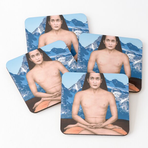 Item preview, Mahavatar Babaji Himalayan Meditation Art designed and sold by shreeradha.