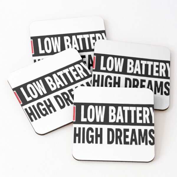 Item preview, Low battery high dreams #2 designed and sold by DinsignStudio.