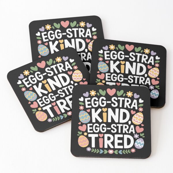 Item preview, Egg-stra Kind, Egg-stra Tired designed and sold by theartfulaspie.