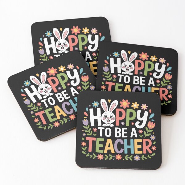 Item preview, Hoppy to Be a Teacher designed and sold by theartfulaspie.