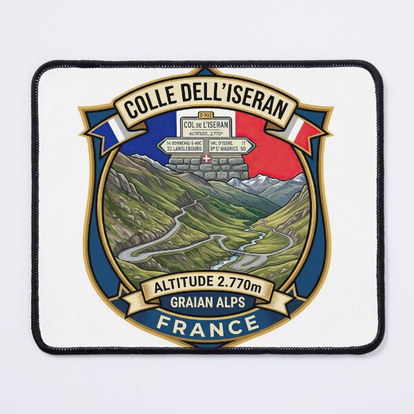 Item preview, Iseran Pass – Col de l’Iseran – Legendary Alpine Motorcycle Route designed and sold by enzoade.