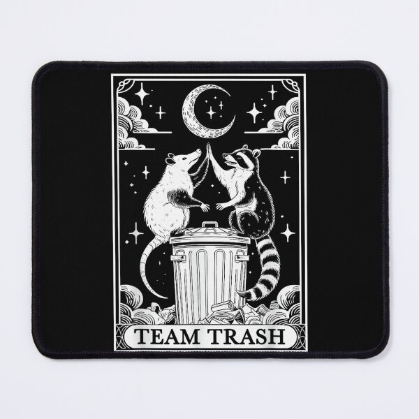 Item preview, Tarot Card Vintage Team Trash Crescent Moon Opossum Raccoon , Opossum Gift For Mom Dad Kids designed and sold by Opossum GIFT ★★★★★.
