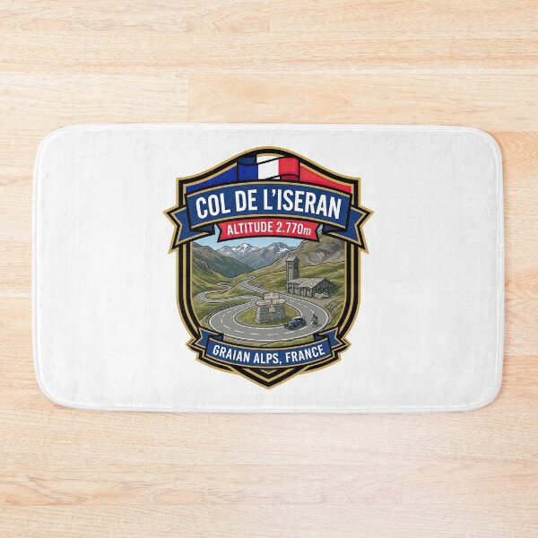 Item preview, Iseran Pass – Col de l’Iseran – Alpine Motorcycle Travel Artwork designed and sold by enzoade.