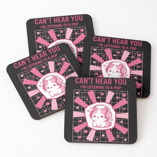 Item preview, Cant Hear You Im Listening To Kpop Cute Korean Pop designed and sold by LuminOrb.
