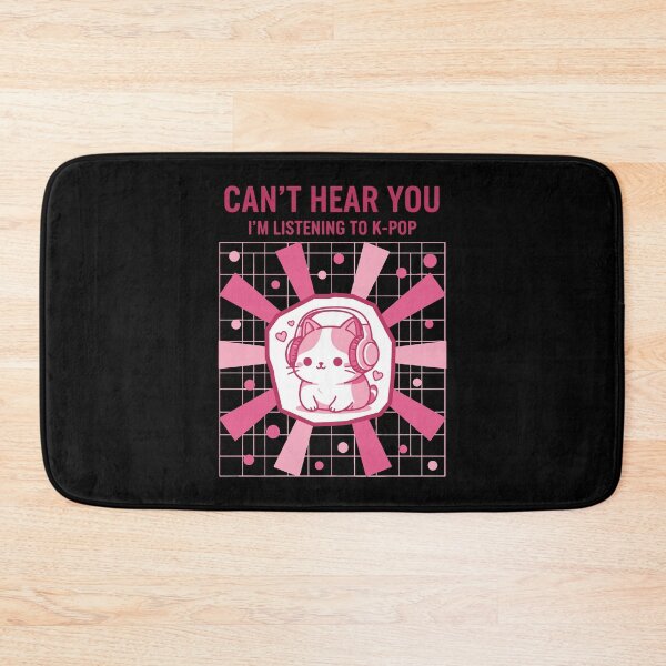Item preview, Cant Hear You Im Listening To Kpop Cute Korean Pop designed and sold by LuminOrb.