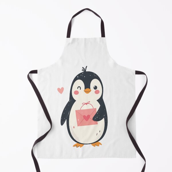 Item preview, Penguin Valentine Delivery – Cute Postman Penguin designed and sold by MarWachaN.