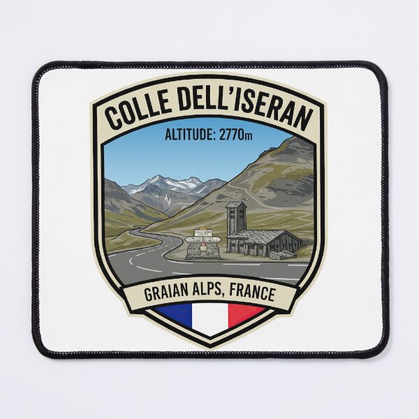 Item preview, Iseran Pass – Col de l’Iseran – French Alps Motorcycle Touring designed and sold by enzoade.