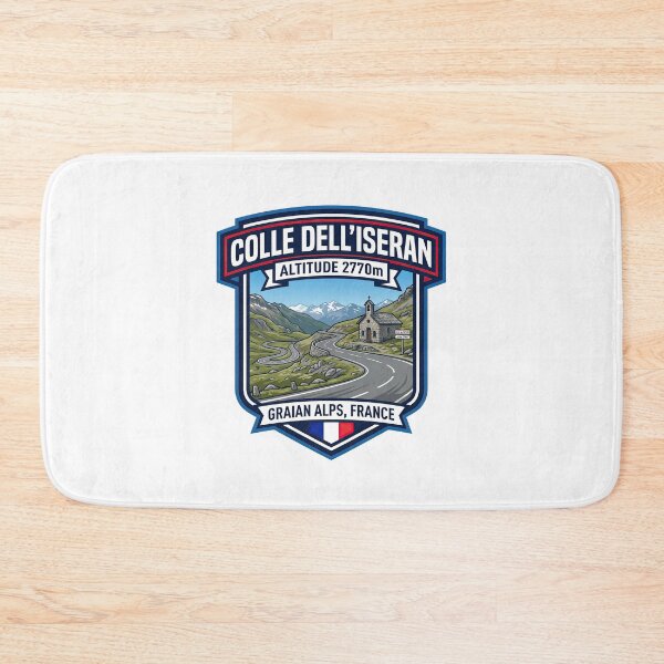 Item preview, Iseran Pass – Col de l’Iseran – Iconic Alpine Road for Bikers designed and sold by enzoade.