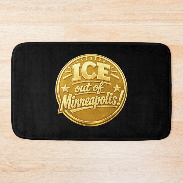 Aperçu de l'œuvre ICE quitte Minneapolis ! créée et vendue par DIRTYDUNNZ.