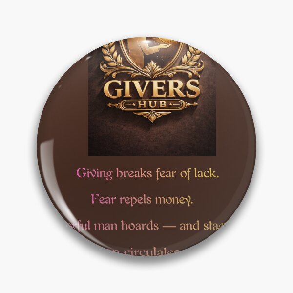 Item preview, Giving Breaks the Fear of Lack designed and sold by DektosDesigns.
