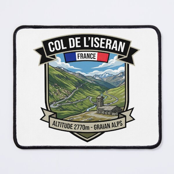 Item preview, Iseran Pass – Col de l’Iseran – Legendary French Alps Mountain Pass designed and sold by enzoade.