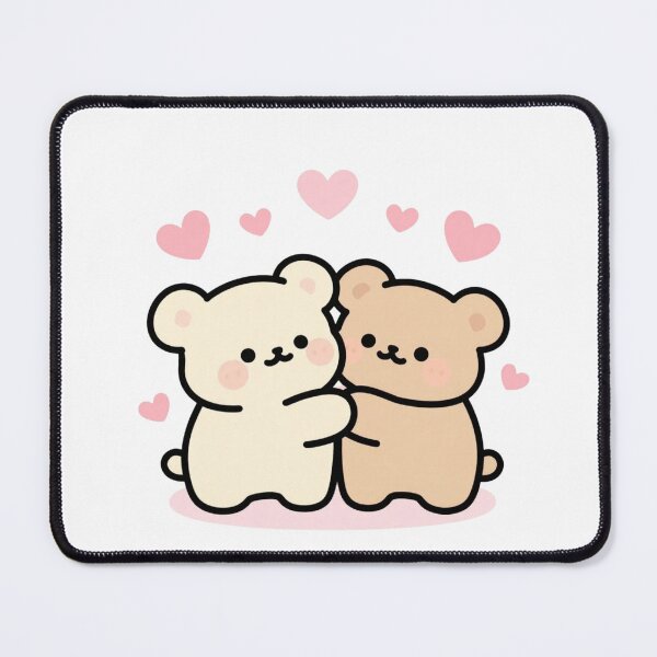 Item preview, Kawaii Teddy Bear Couple / Cute Valentine’s Day Love designed and sold by Art-Design-EM.