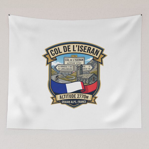 Item preview, Iseran Pass – Col de l’Iseran – Highest Alpine Motorcycle Road designed and sold by enzoade.