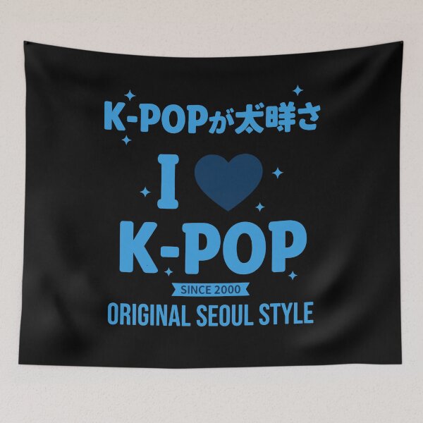 Item preview, I Love K-Pop Original Seoul Style Since 2000 designed and sold by LuminOrb.