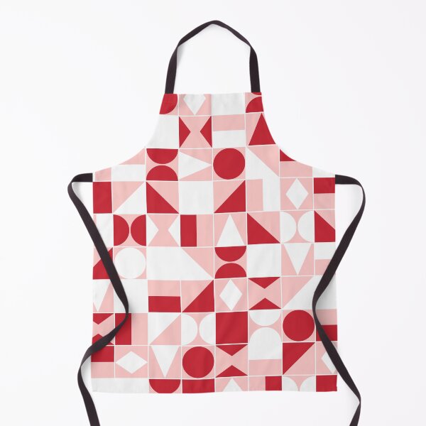 Item preview, Pink and Red, Geometric Shapes Pattern designed and sold by OneThreeSix.