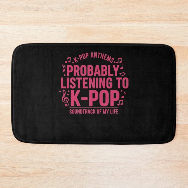 Item preview, Probably Listening To K-Pop Soundtrack Of My Life designed and sold by LuminOrb.