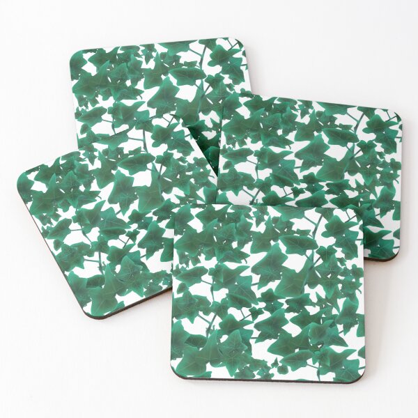 Item preview, Cottage English Ivy, botanical green climbing vine  designed and sold by hollycooper.
