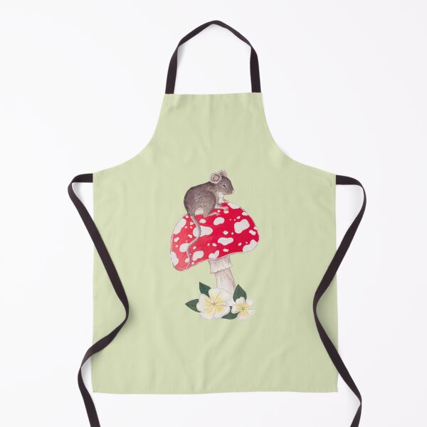 Item preview, Cute Mouse sitting on a Toadstool designed and sold by WildWoodPrint.