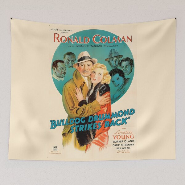 Item preview, Bulldog Drummond Strikes Back starring Ronald Colman - vintage film poster designed and sold by Grand Illusions.