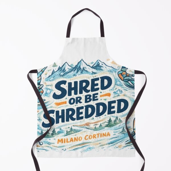 Item preview, Shred or Be Shredded – Winter Sports Illustration designed and sold by doorzz.