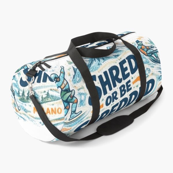 Item preview, Shred or Be Shredded – Winter Sports Illustration designed and sold by doorzz.