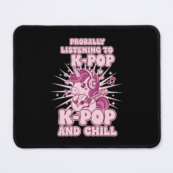 Item preview, Probally Listening To K-Pop And Chill Unicorn designed and sold by LuminOrb.