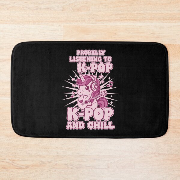 Item preview, Probally Listening To K-Pop And Chill Unicorn designed and sold by LuminOrb.