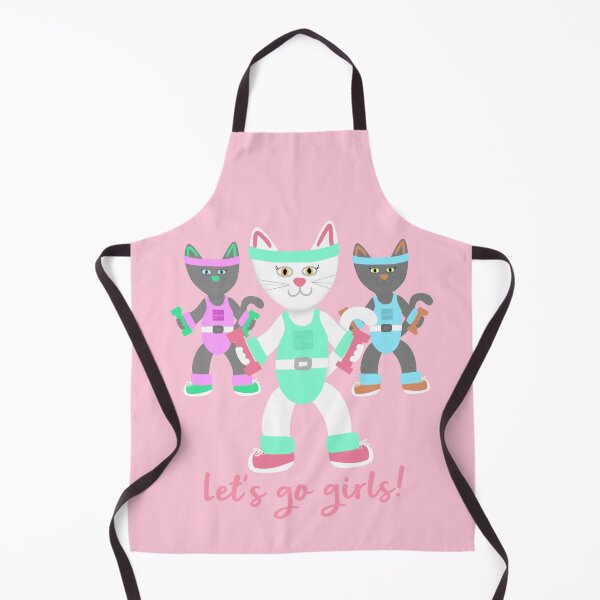 Item preview, Kitty aerobics designed and sold by Angela’s Doodles.