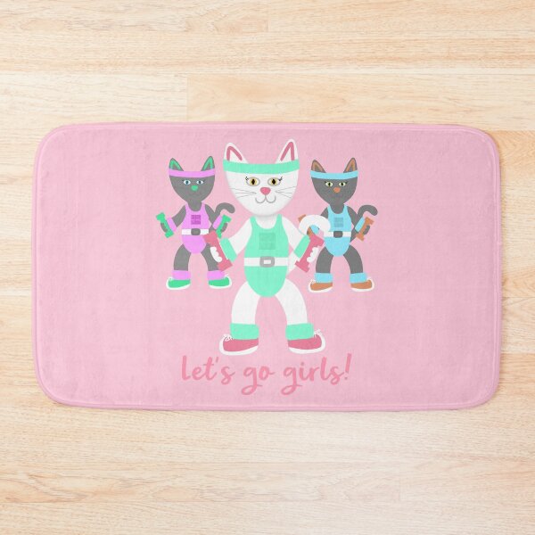 Item preview, Kitty aerobics designed and sold by Angela’s Doodles.