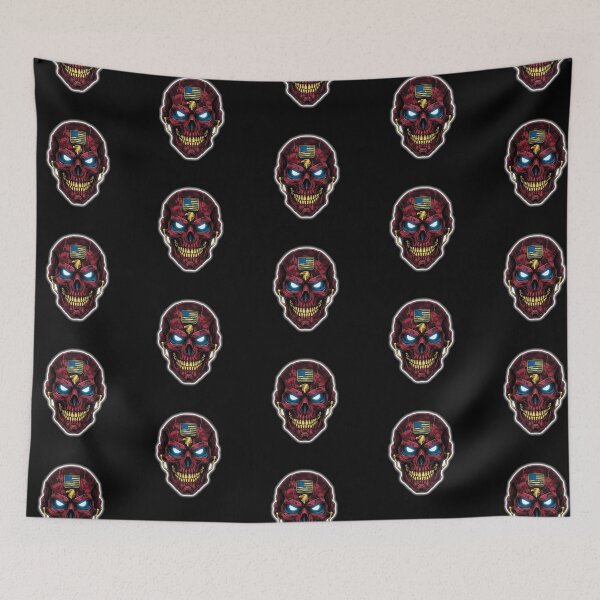 Item preview, US Military Skull - High Contrast Vector Art designed and sold by LaNadaYFundante.