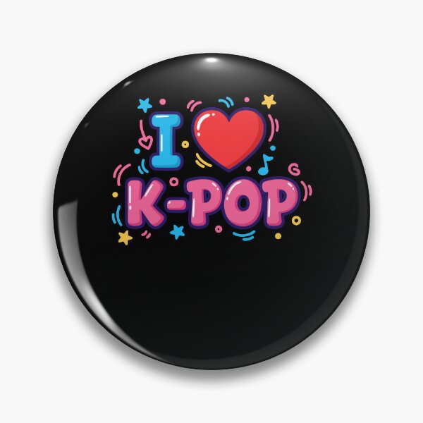 Item preview, I Love K-Pop Cute Korean Music Anime Korea Korean designed and sold by LuminOrb.