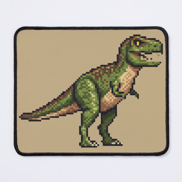 Item preview, Pixel Art Green T-Rex designed and sold by Potato Quality Prints.