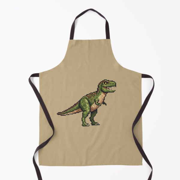 Item preview, Pixel Art Green T-Rex designed and sold by Potato Quality Prints.