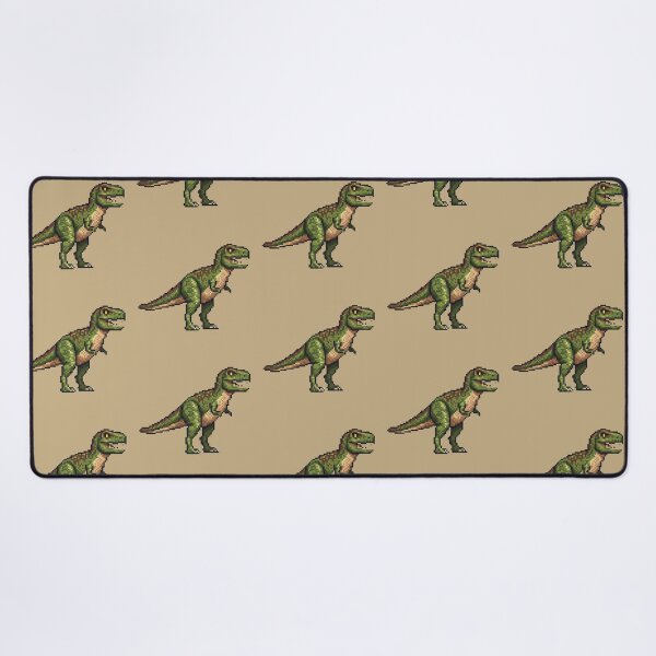 Item preview, Pixel Art Green T-Rex designed and sold by Potato Quality Prints.